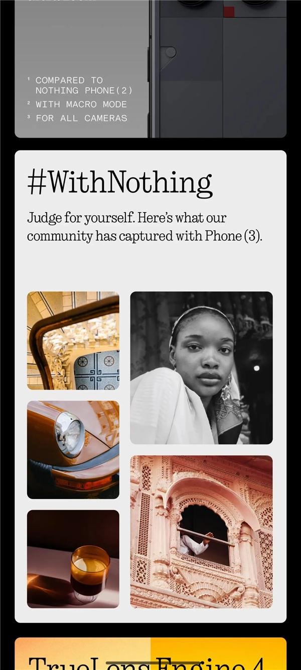 360配资 用专业相机拍摄照片当手机样张！Nothing Phone致歉：不幸疏忽导致